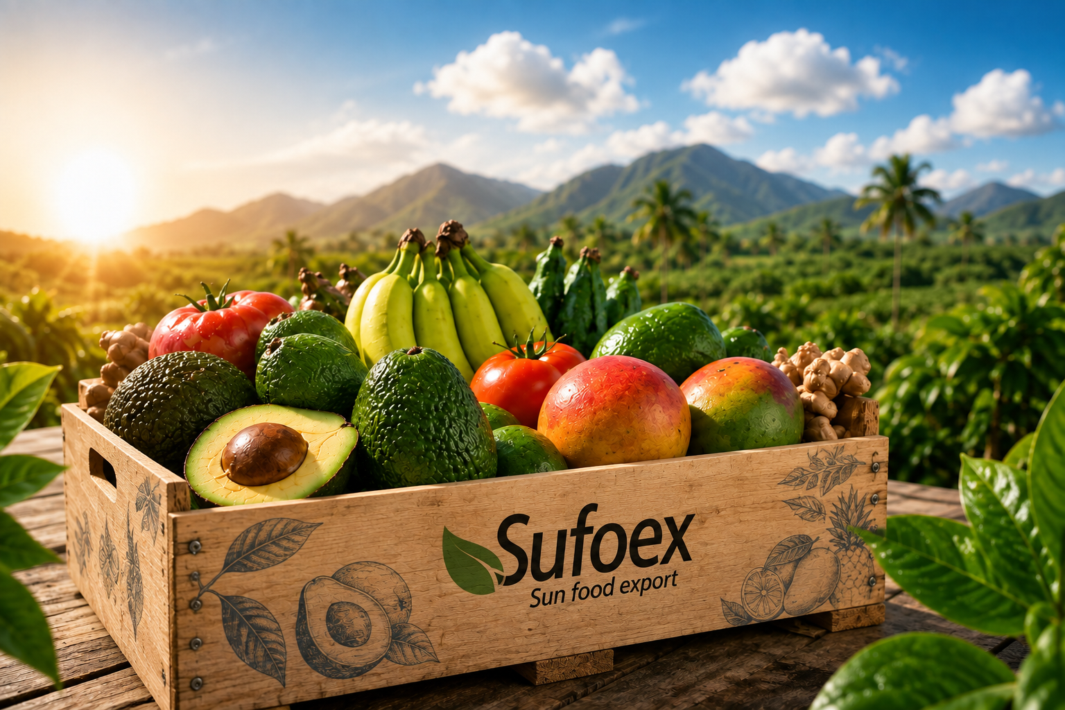 Aguacates frescos de exportación con trazabilidad y origen verificable